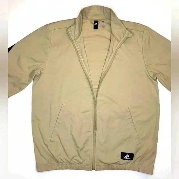 Adidas Mens Future Icon Stripe Splicing Woven Stand Collar Sports Jacket Size M - Picture 8 of 10
